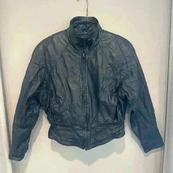 VINTAGE Wilson’s leather bomber jacket - Picture 5 of 9